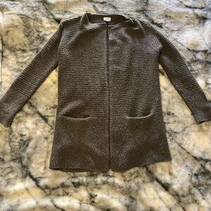 Old Navy Dark Gray Knit Cape